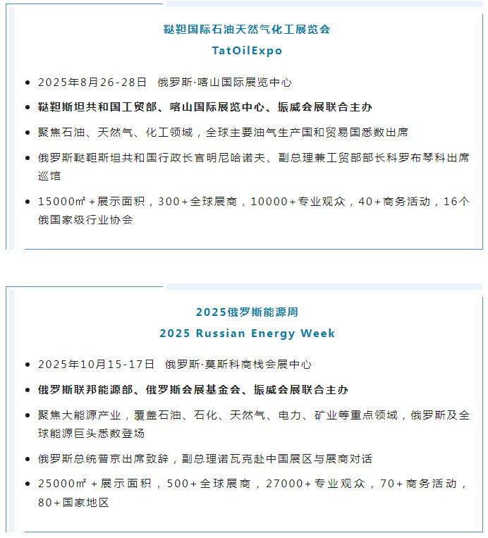 2025中俄合作新形势！振威俄罗斯系列展会强势来袭(图3)